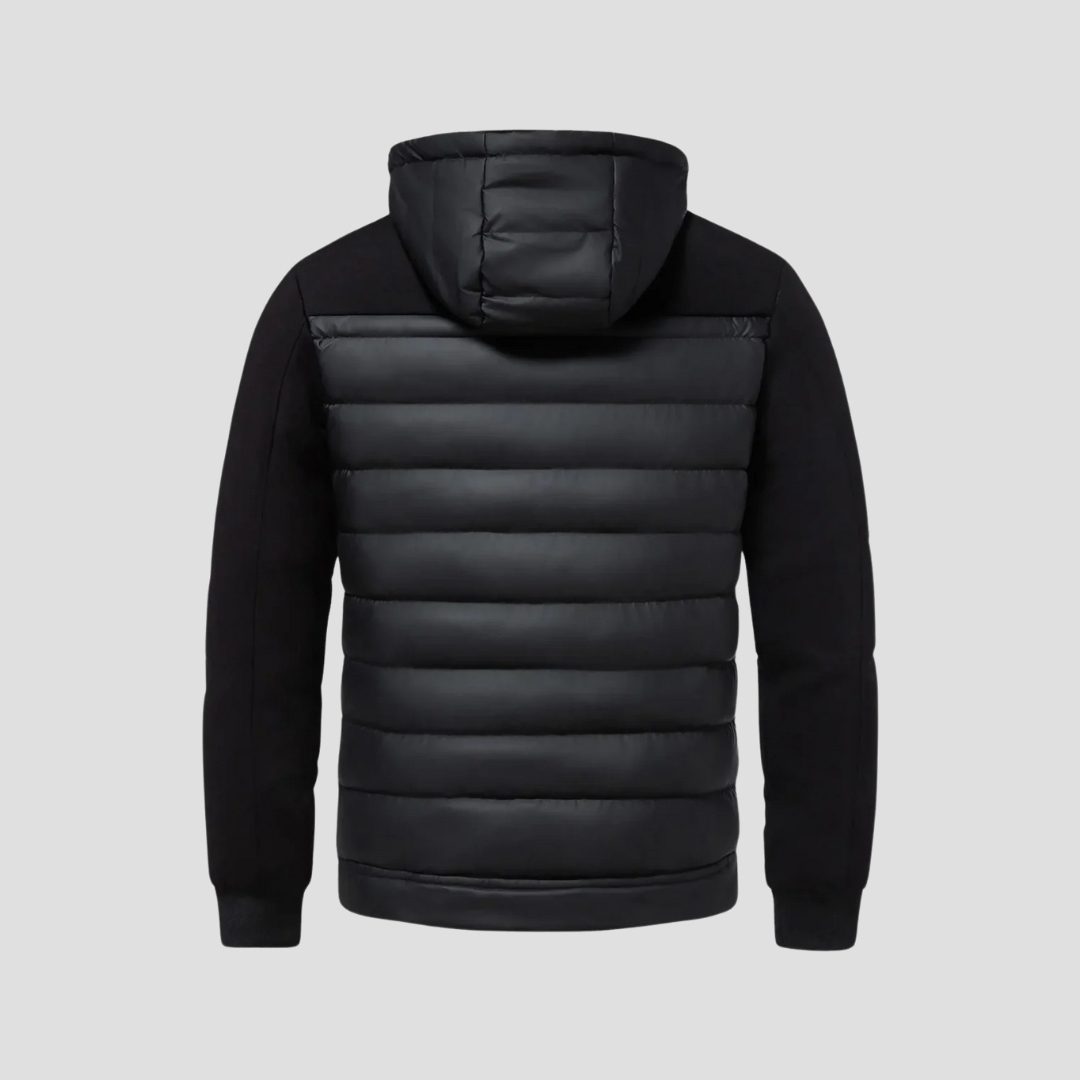 Auvémont Men's Quilted Hooded Puffer Jacket