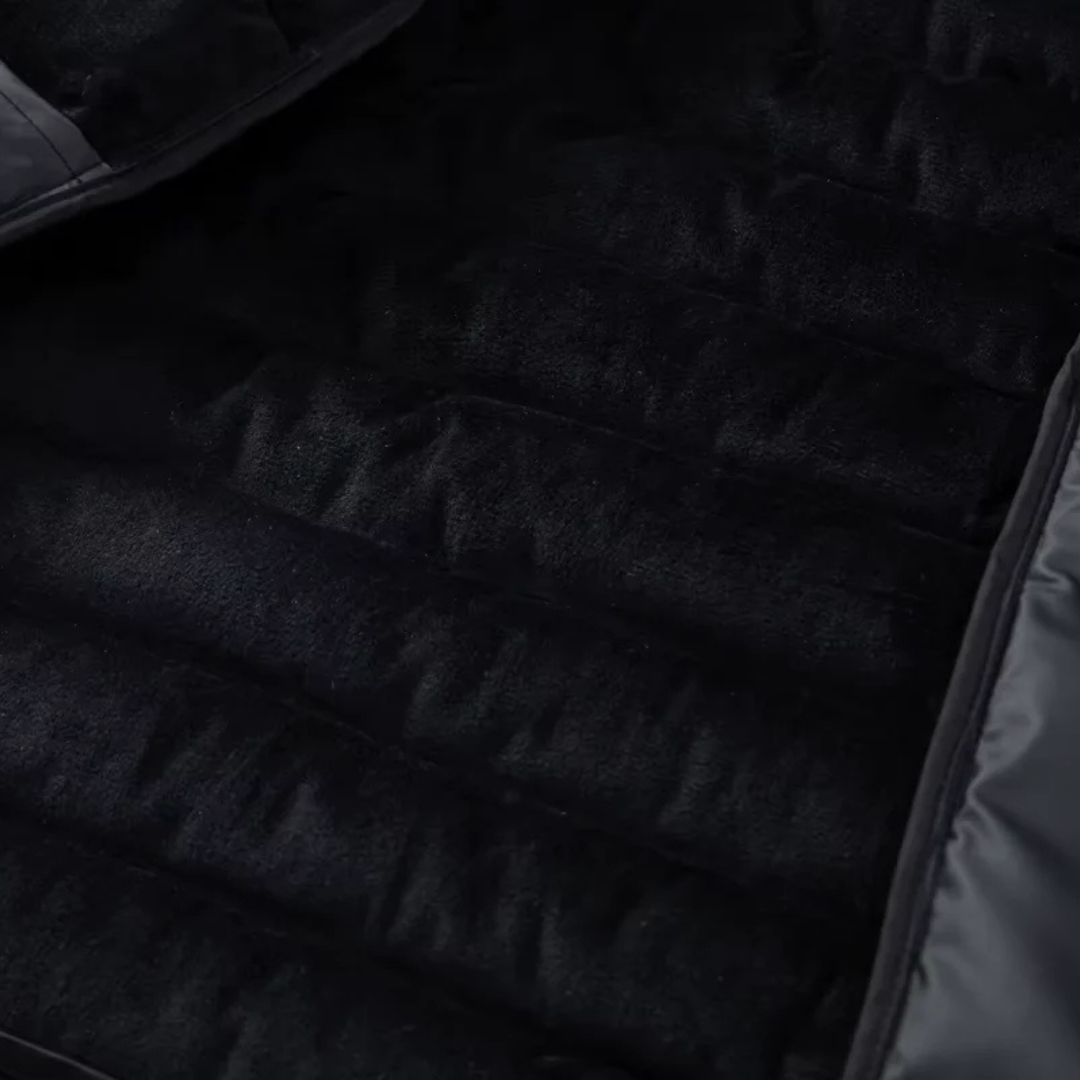  Auvémont Men's Quilted Hooded Puffer Jacket