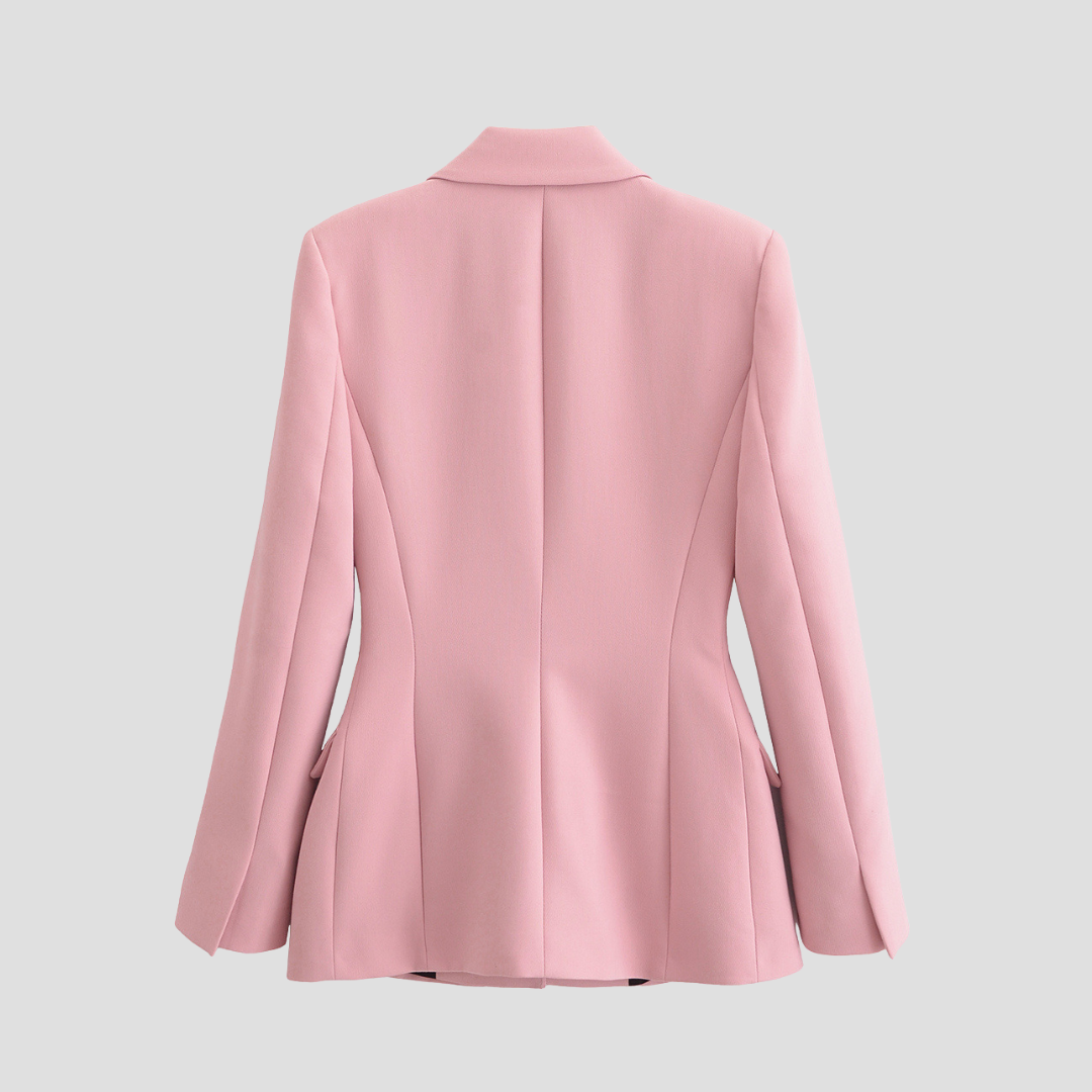  Women's Single-Breasted Blazer